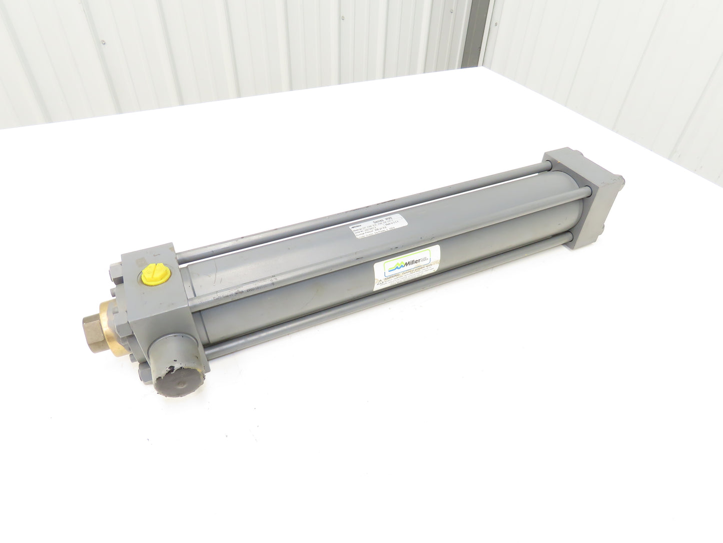 Miller Fluid Power HV2-81B4N Hydraulic Cylinder 2.5"Bore 16"Stroke Head Trunnion