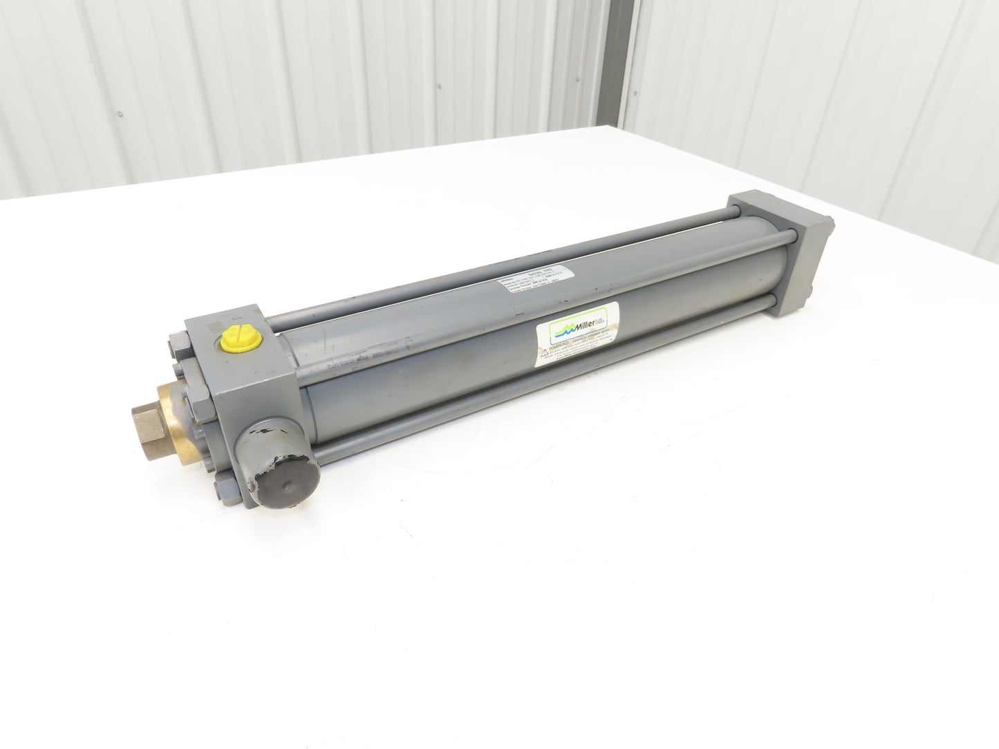 Miller Fluid Power HV2-81B4N Hydraulic Cylinder 2.5"Bore 16"Stroke Head Trunnion