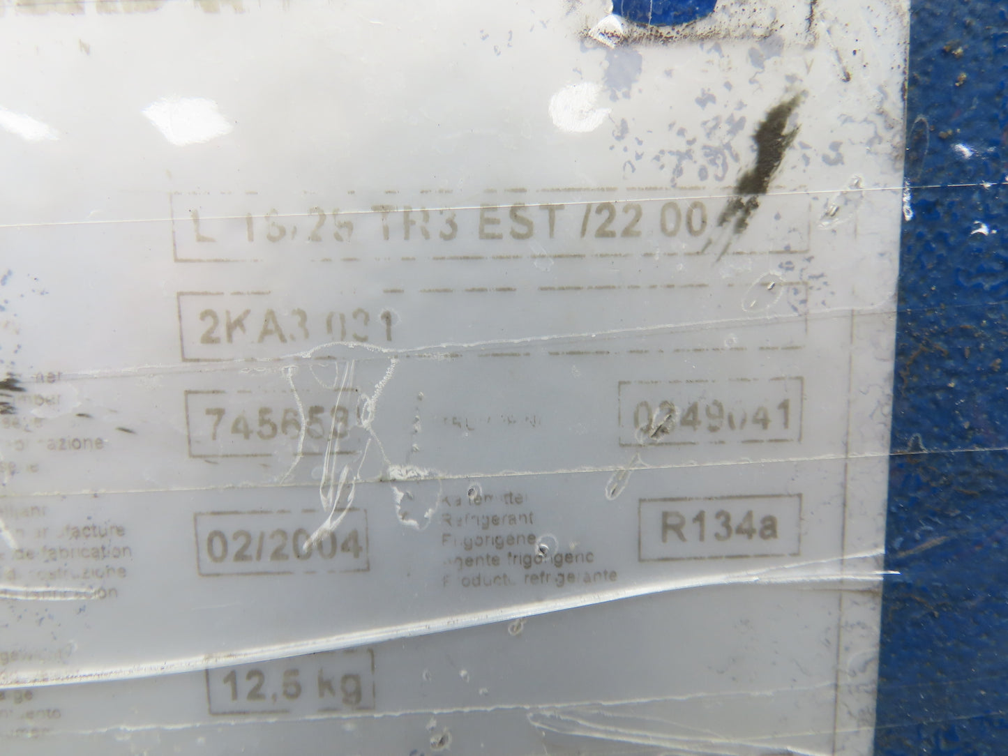 KKW Riedel 0349041 Recirculating Water Cooler Chiller From a Trumpf Laser