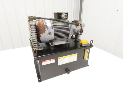 Toyo-Oki Toyopac TP20E-CEA2-C-02 Hydraulic Power Unit 5 Gal 8 GPM 1.5kw 220V 3PH