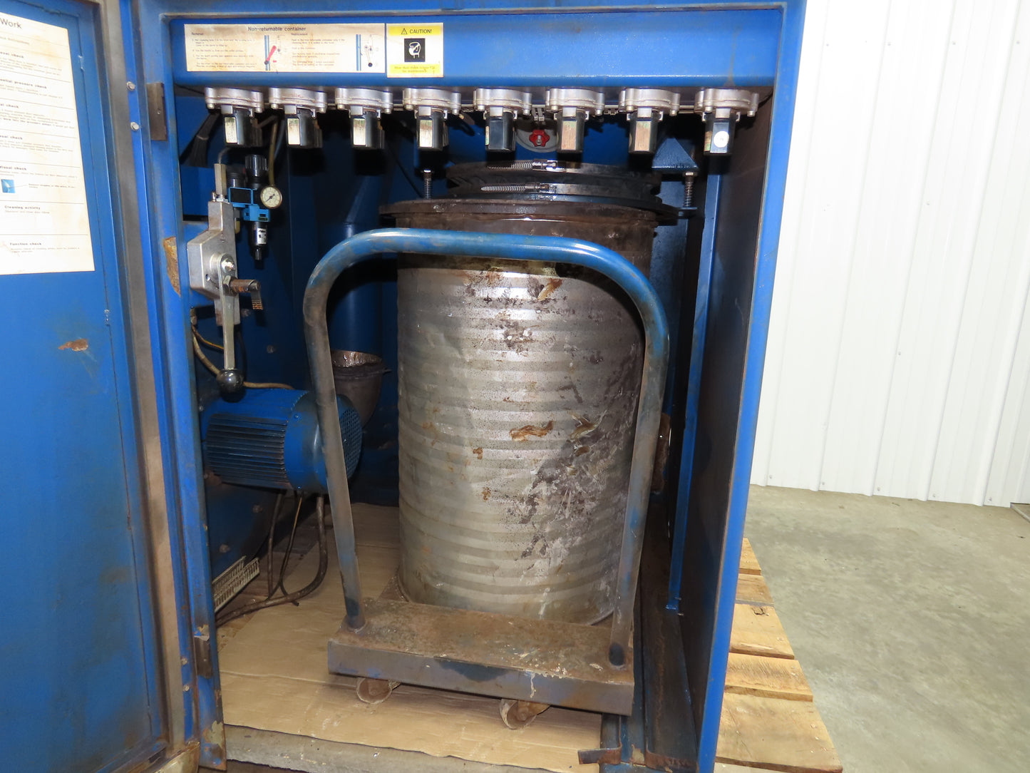 Jakob Handte MF-L 40/8/1 Trumpf CNC Laser Dust Collector Surface Filter 2 bm3/h