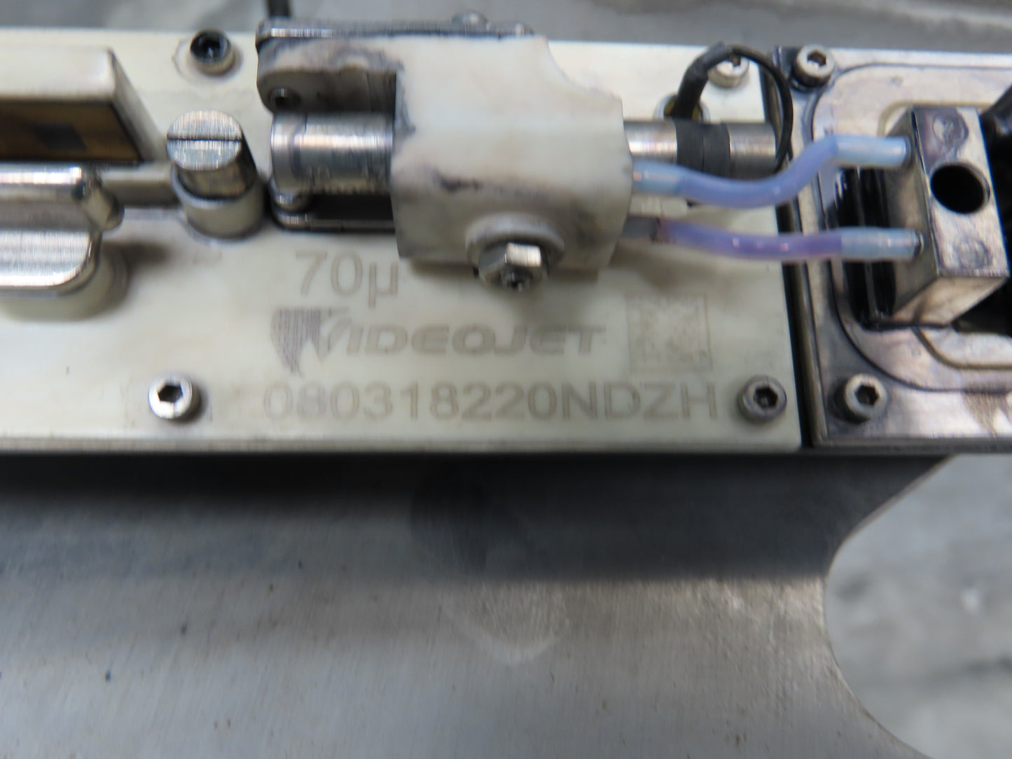 Videojet 1710 Color Pigment Inkjet Printer Coding Machine Single Print Head