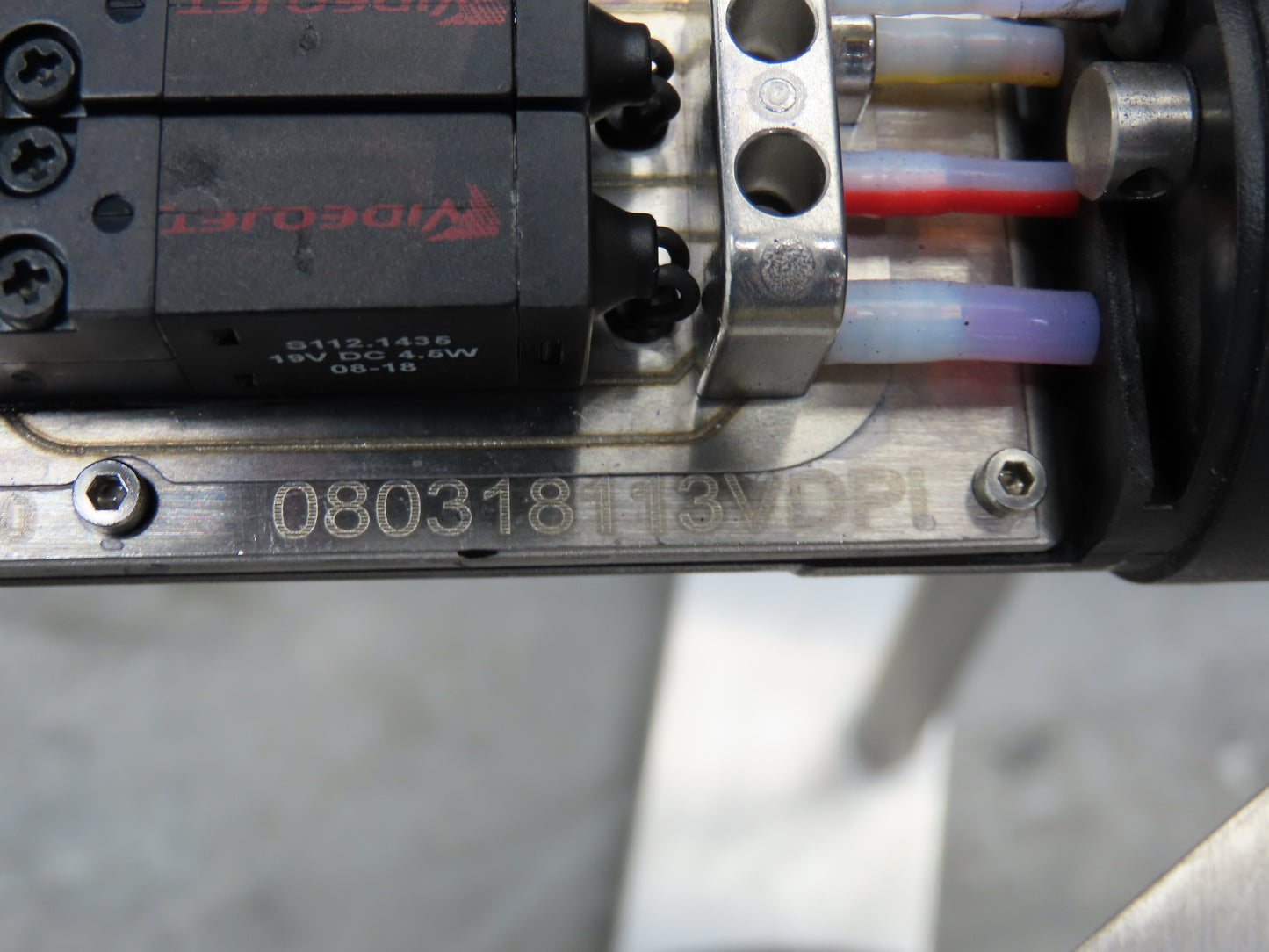 Videojet 1710 Color Pigment Inkjet Printer Coding Machine Single Print Head