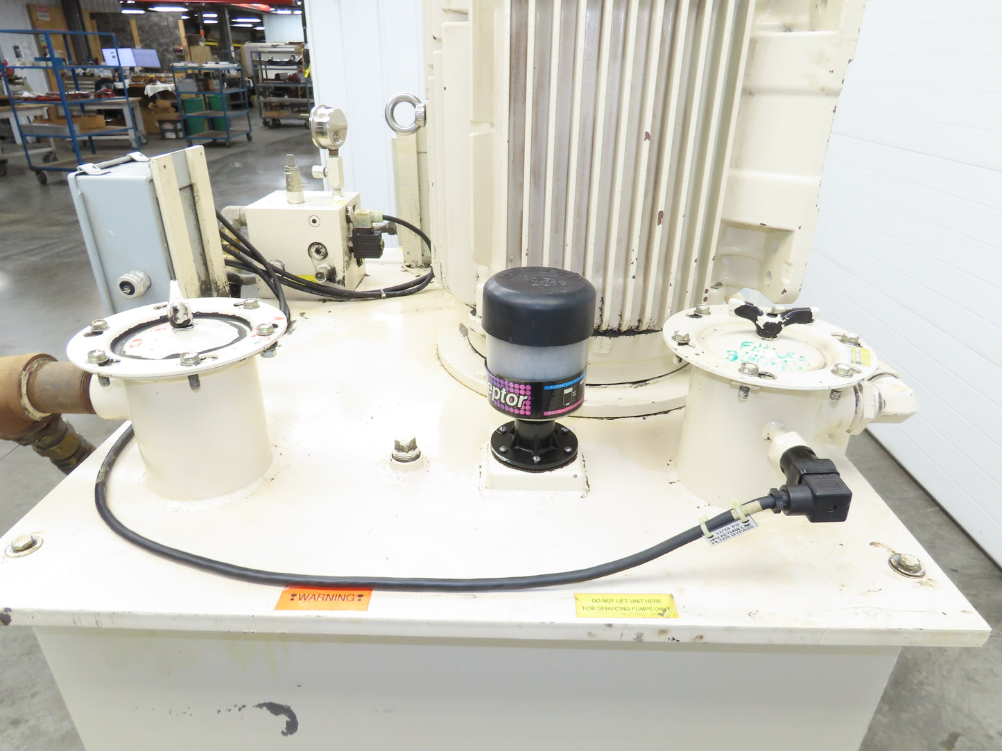 Parker PVP10030B2R6B3M10 Hydraulic Power Unit 45GPM 3000PSI 150 Gal Water Cooled