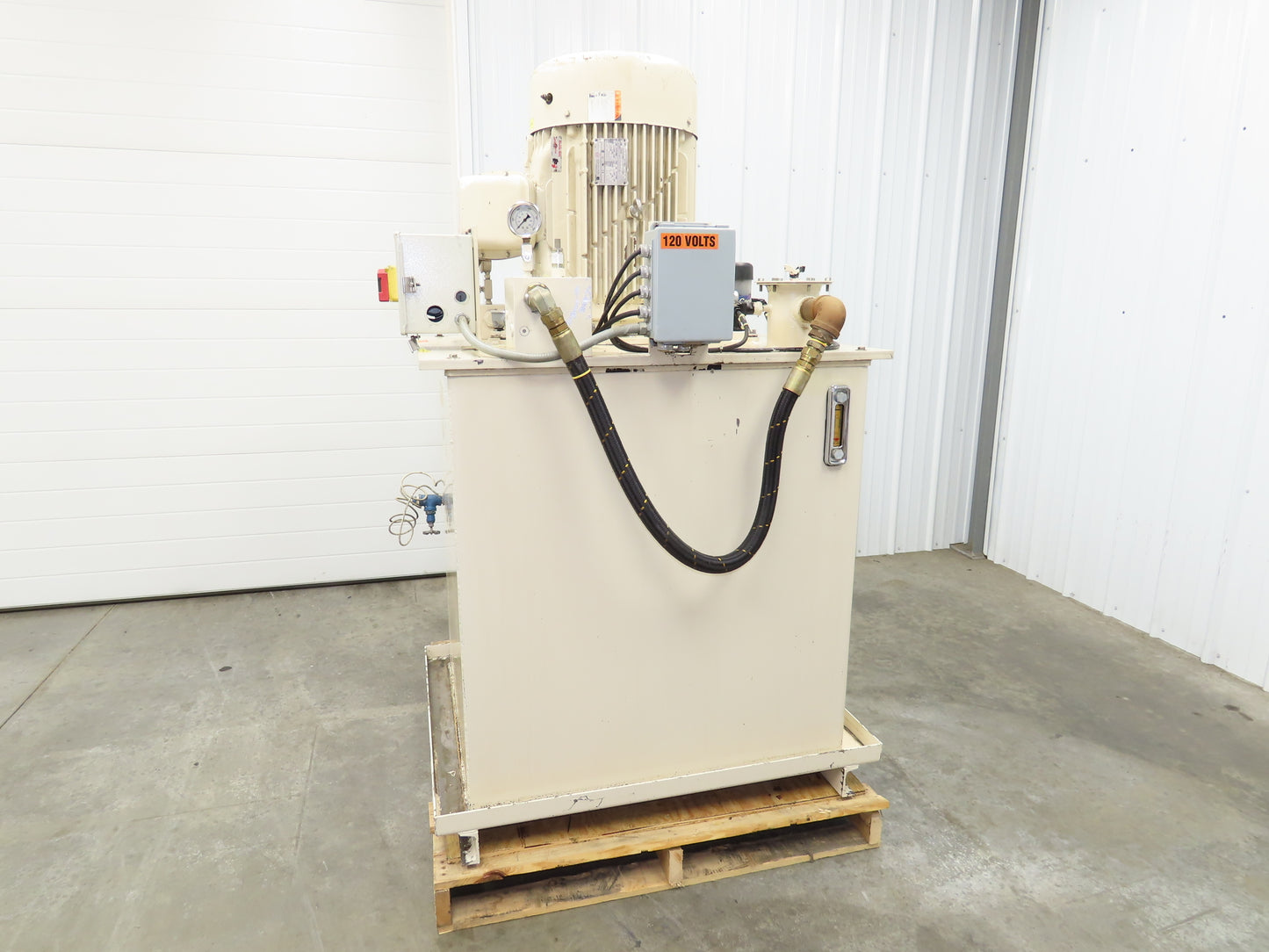 Parker PVP10030B2R6B3M10 Hydraulic Power Unit 45GPM 3000PSI 150 Gal Water Cooled