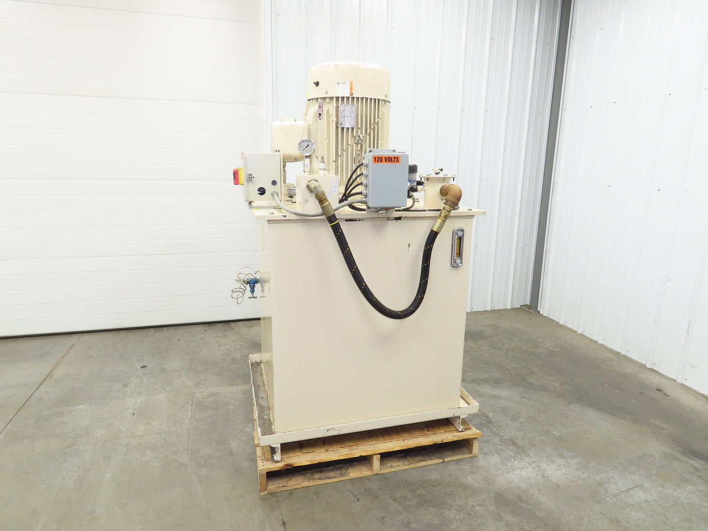 Parker PVP10030B2R6B3M10 Hydraulic Power Unit 45GPM 3000PSI 150 Gal Water Cooled