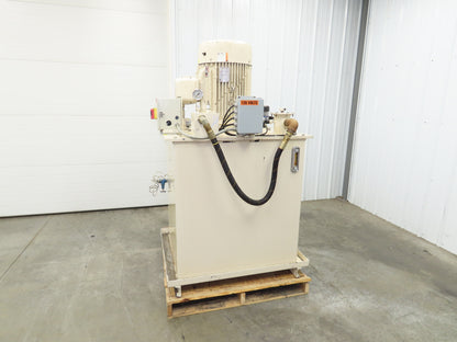 Parker PVP10030B2R6B3M10 Hydraulic Power Unit 45GPM 3000PSI 150 Gal Water Cooled