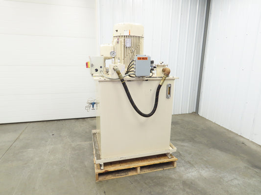 Parker PVP10030B2R6B3M10 Hydraulic Power Unit 45GPM 3000PSI 150 Gal Water Cooled