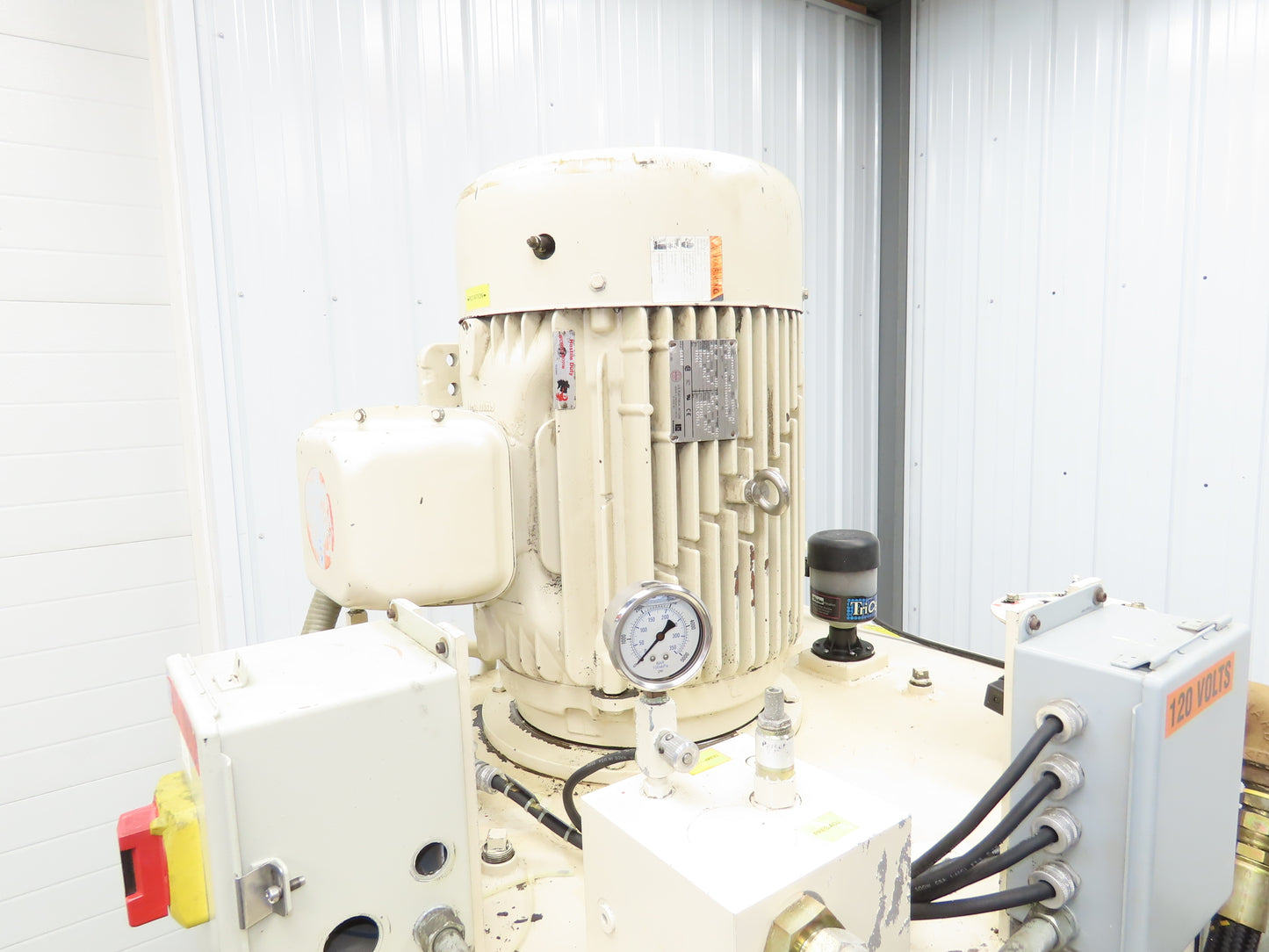 Parker PVP10030B2R6B3M10 Hydraulic Power Unit 45GPM 3000PSI 150 Gal Water Cooled