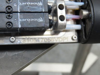 Videojet 1710 Color Pigment Inkjet Printer Coding Machine Single Print Head