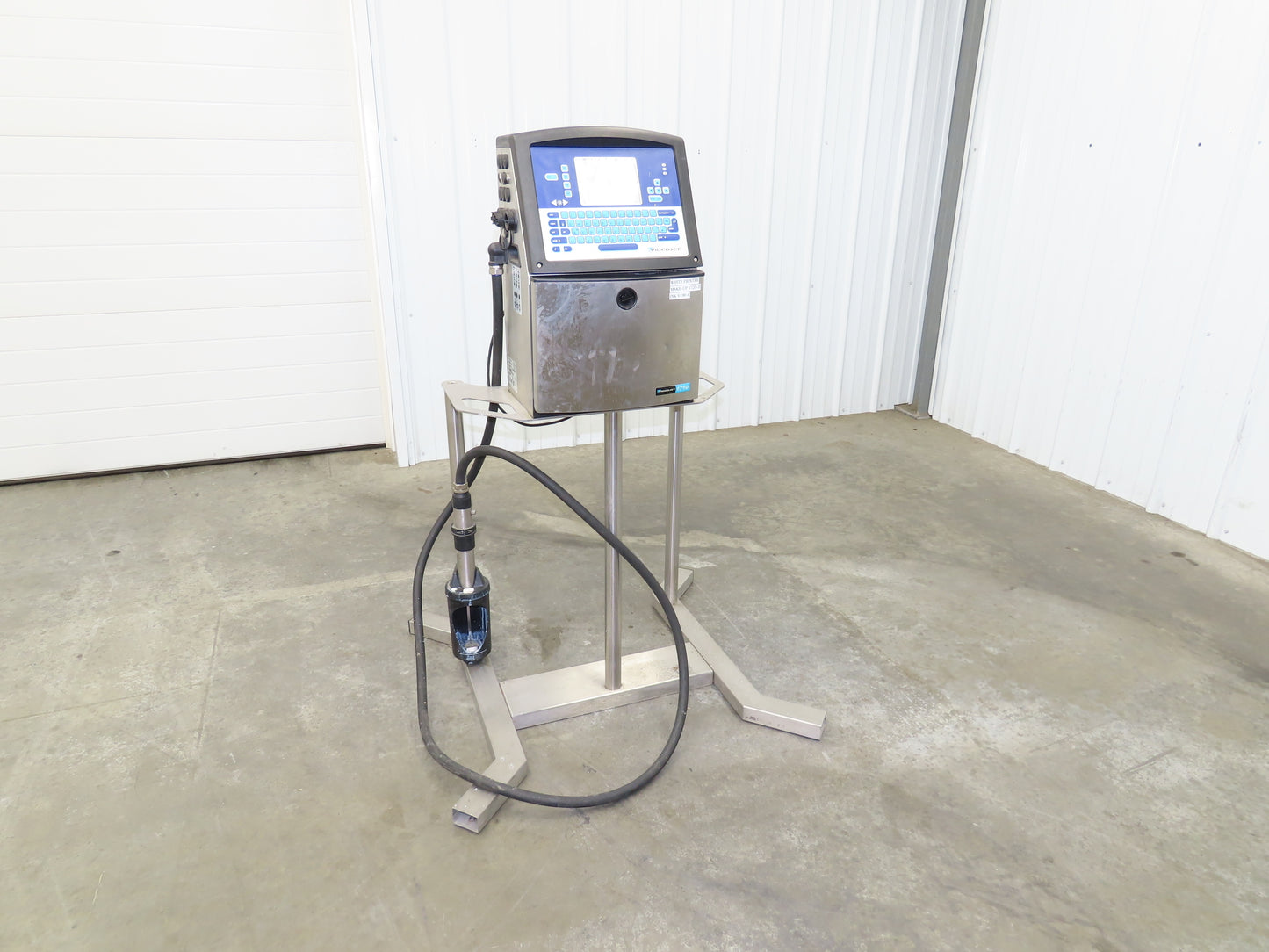 Videojet 1710 Color Pigment Inkjet Printer Coding Machine Single Print Head