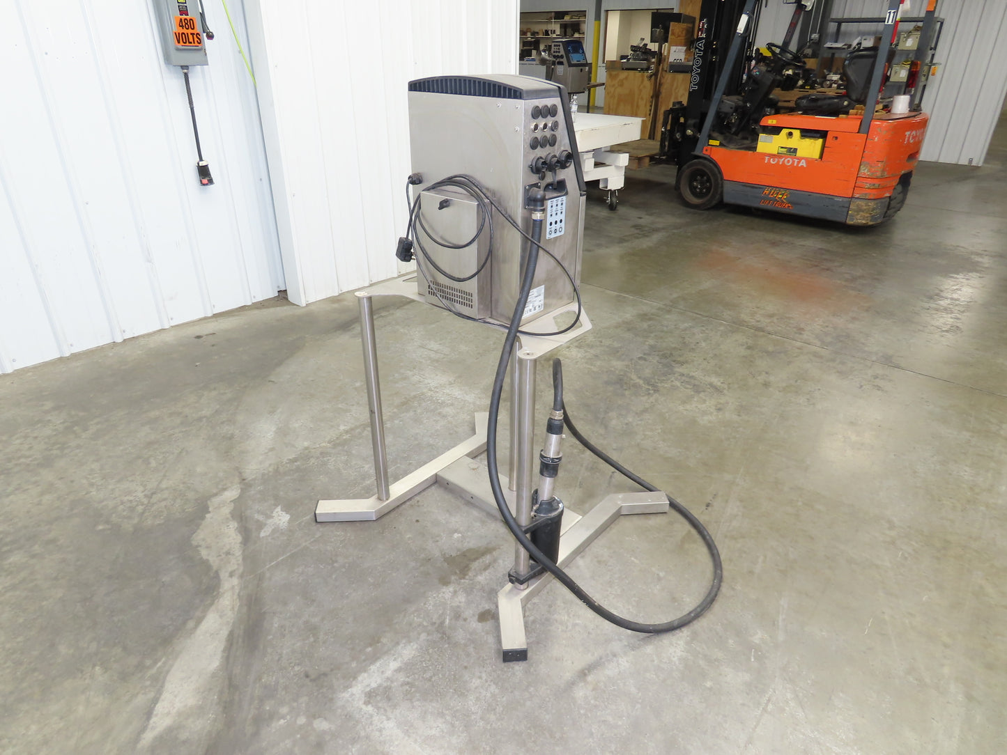 Videojet 1710 Color Pigment Inkjet Printer Coding Machine Single Print Head