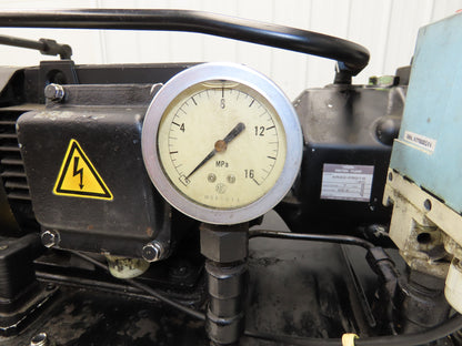 Yuken AR22-FR01B-20 Hydraulic Power Unit 10 Gal 10 GPM 1020psi 2.2kw 220V 3PH