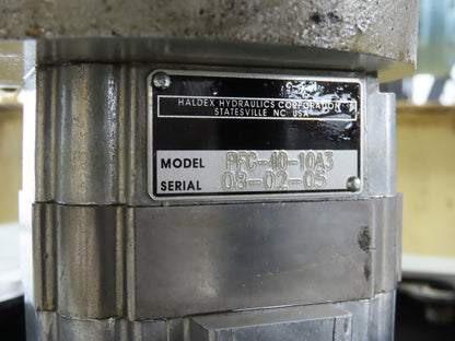 Tec Hackett PFG-40-10A3 Hydraulic Power Unit 10Gal 4GPM 1250PSI 3Hp 230/460V 3PH