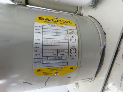 Tec Hackett PFG-40-10A3 Hydraulic Power Unit 10Gal 4GPM 1250PSI 3Hp 230/460V 3PH
