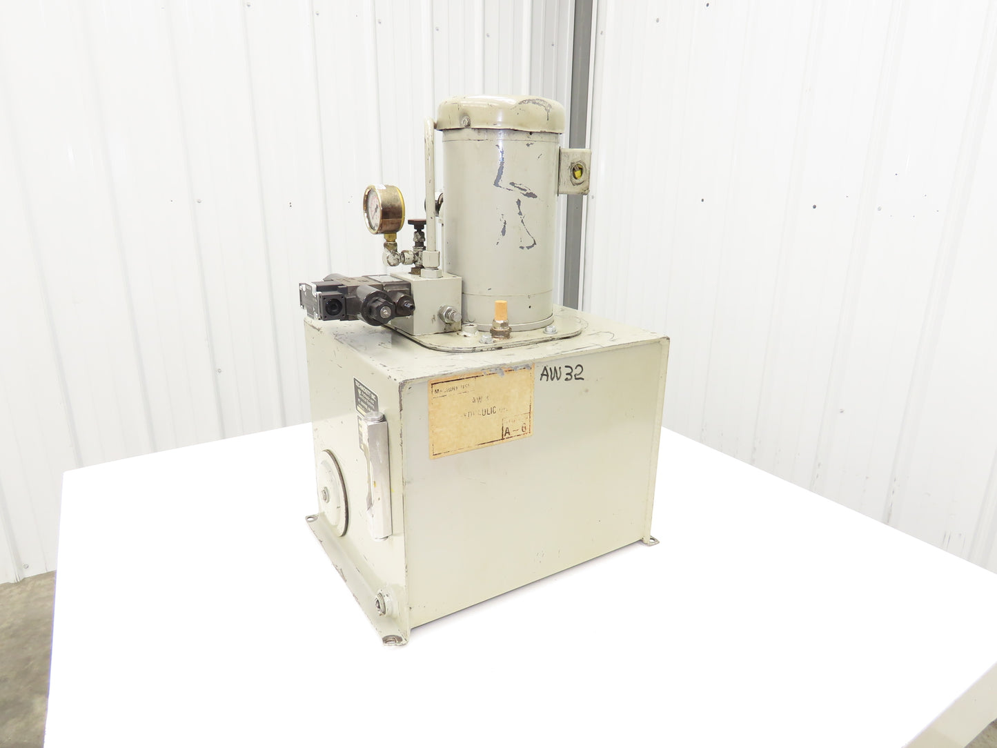 Tec Hackett PFG-40-10A3 Hydraulic Power Unit 10Gal 4GPM 1250PSI 3Hp 230/460V 3PH
