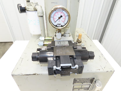 Tec Hackett PFG-40-10A3 Hydraulic Power Unit 10Gal 4GPM 1250PSI 3Hp 230/460V 3PH