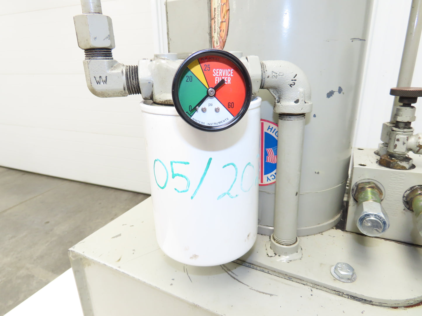 Tec Hackett PFG-40-10A3 Hydraulic Power Unit 10Gal 4GPM 1250PSI 3Hp 230/460V 3PH