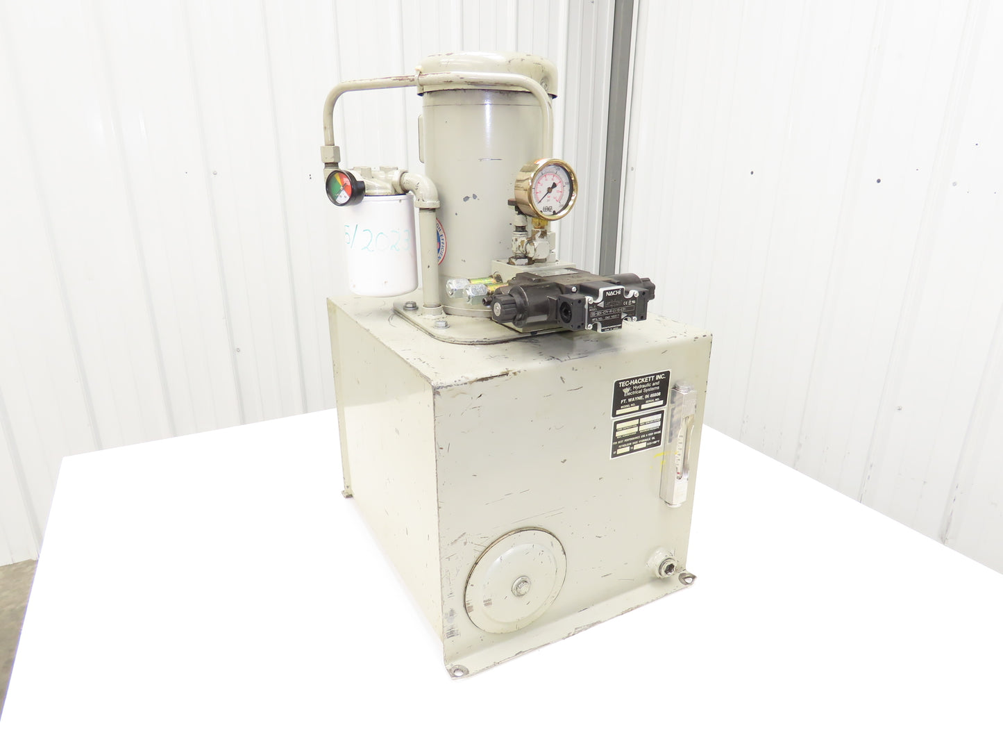 Tec Hackett PFG-40-10A3 Hydraulic Power Unit 10Gal 4GPM 1250PSI 3Hp 230/460V 3PH