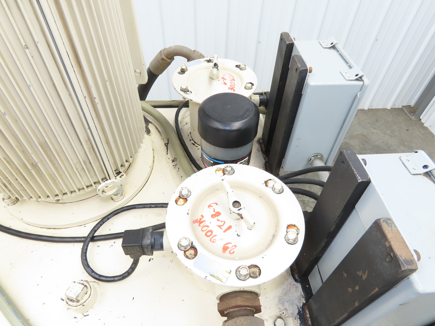 Parker PVP76302R6A4M11 Hydraulic Power Unit 35GPM 3000PSI 150 Gal Water Cooled