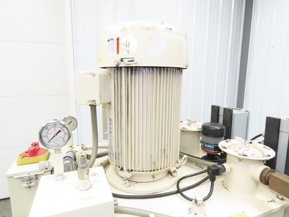 Parker PVP76302R6A4M11 Hydraulic Power Unit 35GPM 3000PSI 150 Gal Water Cooled