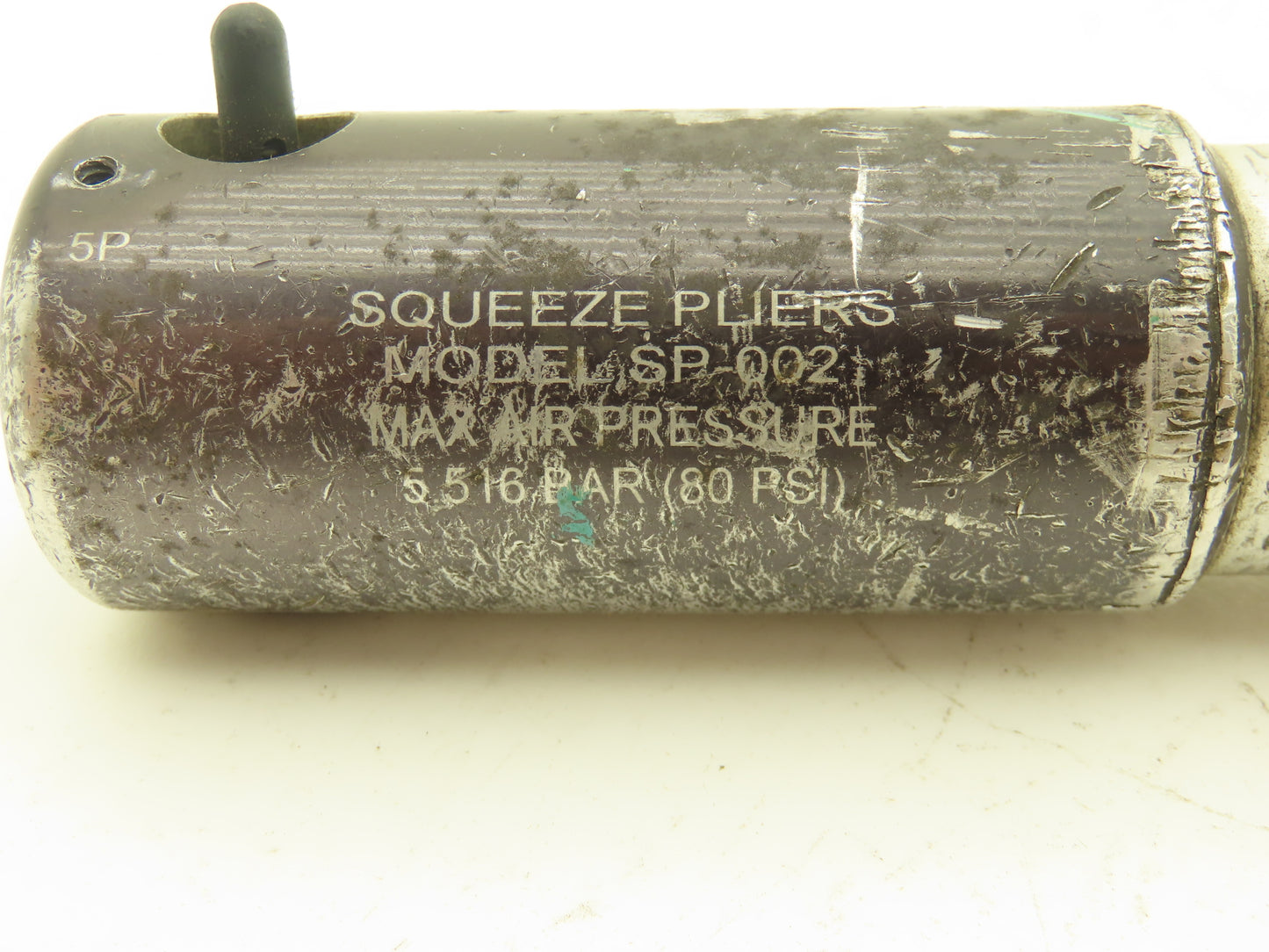 Simonds SP-002 Pneumatic Squeeze Pliers Hand Operated 80PSI FX180 No Trigger