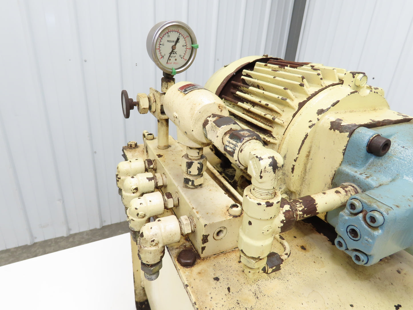 Nachi VDR-1B-1A2-13 Hydraulic Power Unit Variable Pump 18 Gal 6gpm 1.5kw 460V