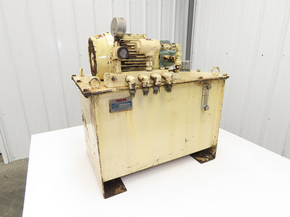 Nachi VDR-1B-1A2-13 Hydraulic Power Unit Variable Pump 18 Gal 6gpm 1.5kw 460V