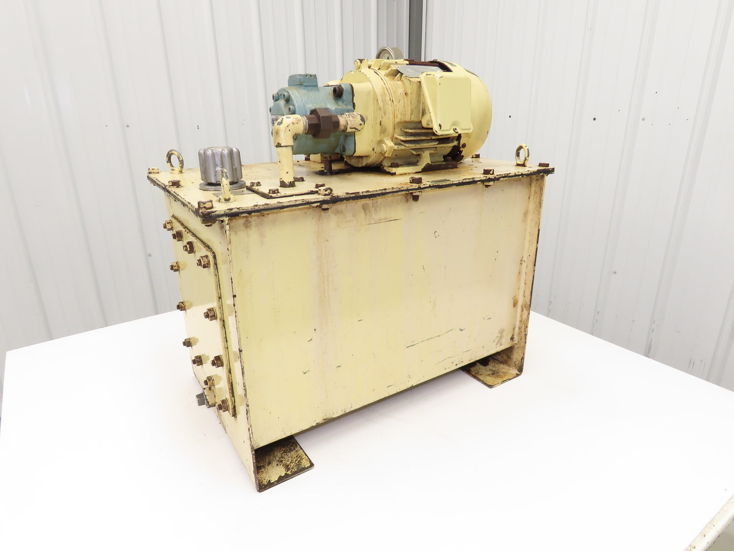 Nachi VDR-1B-1A2-13 Hydraulic Power Unit Variable Pump 18 Gal 6gpm 1.5kw 460V