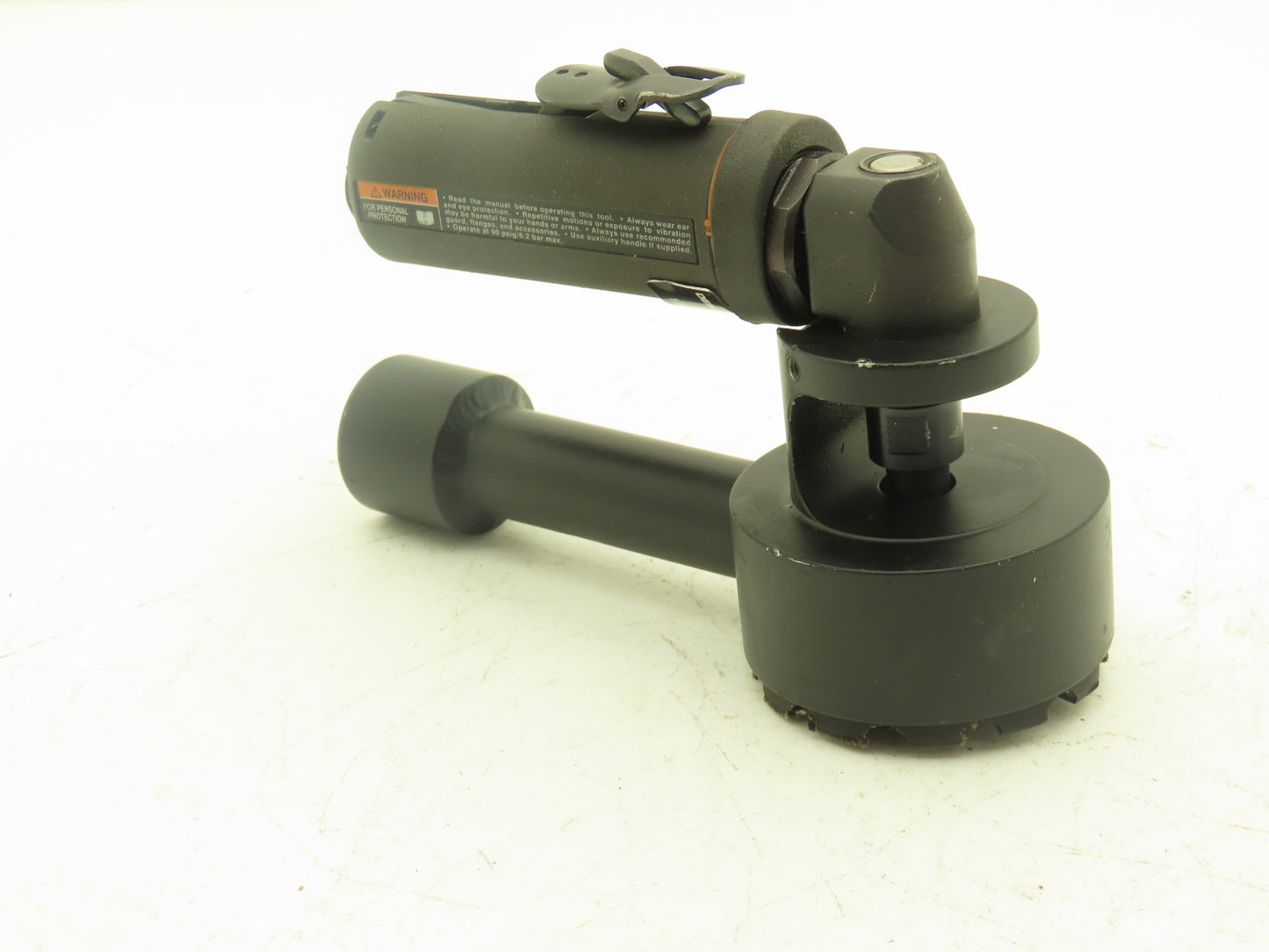 Desco 2003 Pneumatic Grinder Roll Lock 3" W/Dust Collection Stuck In On Position