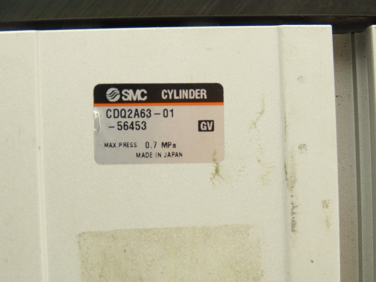 SMC CDQ2A63-01-56453 Pneumatic Air Guided Cylinder 63mm Bore 105mm Stroke