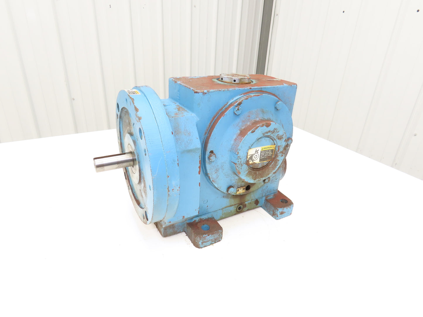 Link-Belt MW H 85 Worm Gear Reducer 90:1 Gearbox 20rpm 1.8Hp 180T LH Output