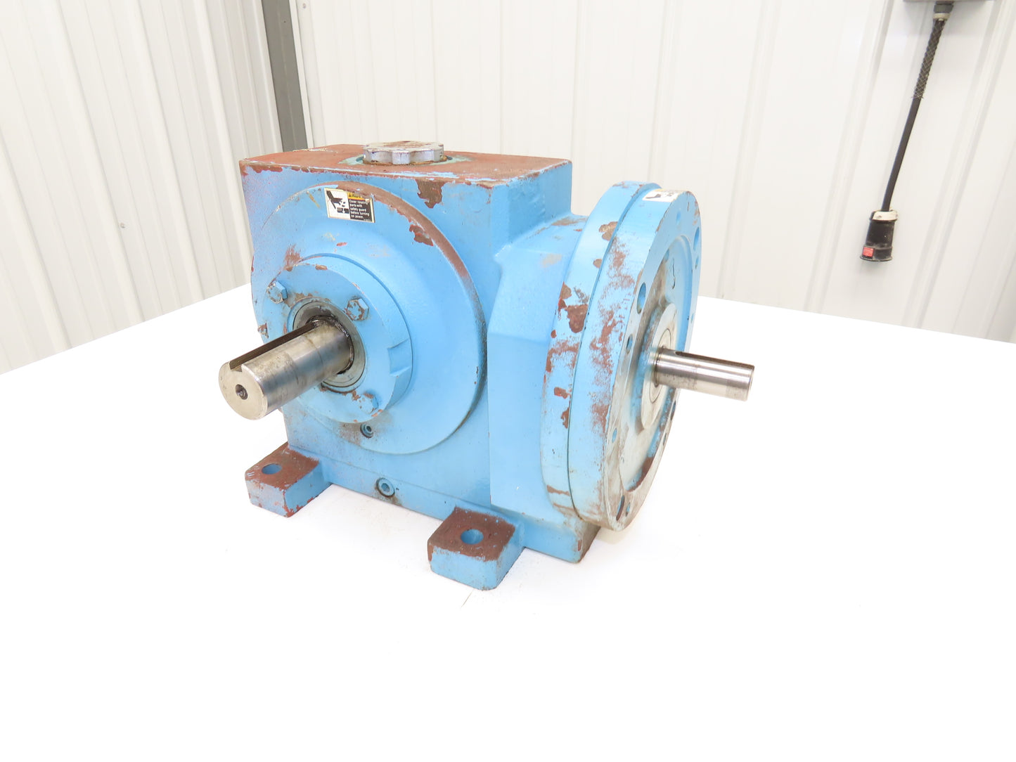 Link-Belt MW H 85 Worm Gear Reducer 90:1 Gearbox 20rpm 1.8Hp 180T LH Output