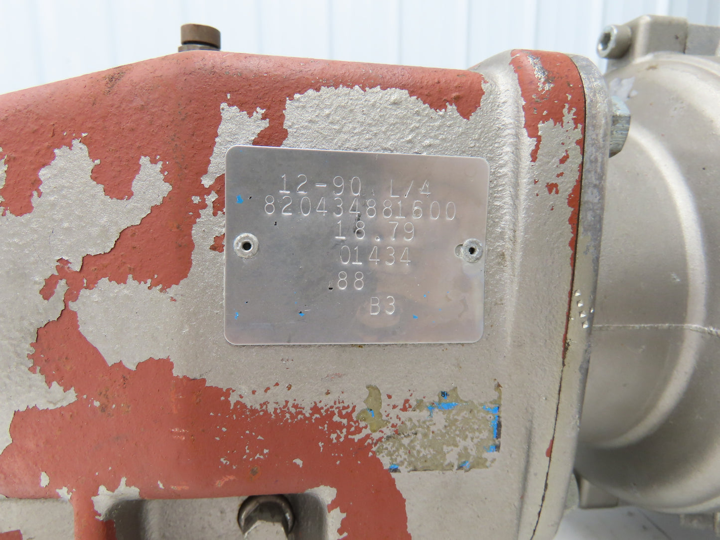 Nord SK90L/4 Inline Gearmotor 18.79 Reducer 1660/88rpm 1.5kw 230/460V 3PH