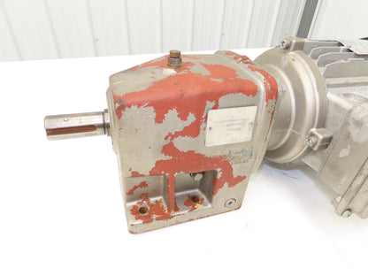 Nord SK90L/4 Inline Gearmotor 18.79 Reducer 1660/88rpm 1.5kw 230/460V 3PH