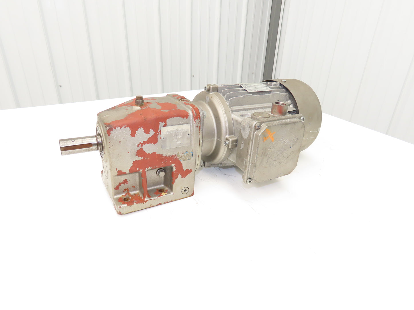 Nord SK90L/4 Inline Gearmotor 18.79 Reducer 1660/88rpm 1.5kw 230/460V 3PH
