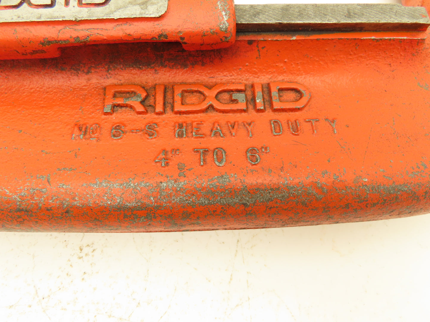 Ridgid 6-S Pipe Cutter Heavy Duty 4"-6" Pipe
