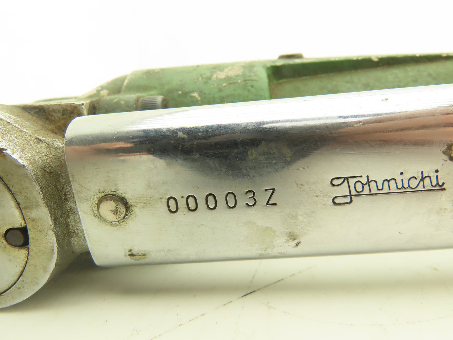 Mountz Johnichi 00003Z Pneumatic Torque Wrench 1/2" Socket 30-130 In-lbs Vintage