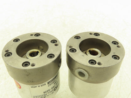 Kamo BR50SH-18S-S226 Ball Type Gearhead 18:1 Inline Reducer 8mm x 10mm Lot of 2