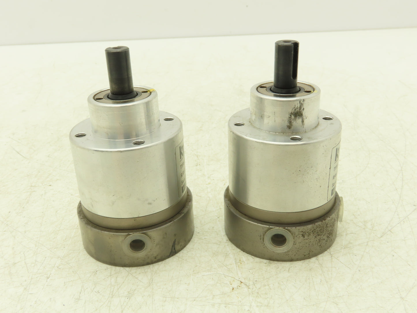 Kamo BR50SH-18S-S226 Ball Type Gearhead 18:1 Inline Reducer 8mm x 10mm Lot of 2