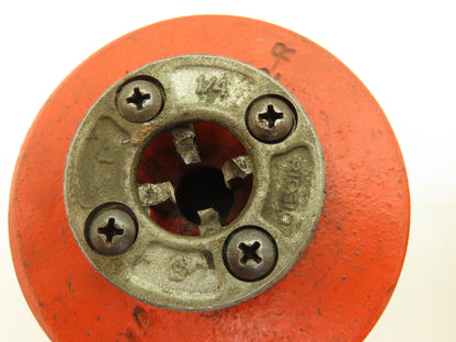 Ridgid 12-R Die Heads 1/4"- 3/8"-2" NPT Used W Hand Held Power Threaders