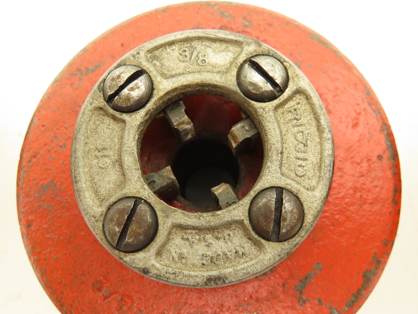 Ridgid 12-R Die Heads 1/4"- 3/8"-2" NPT Used W Hand Held Power Threaders