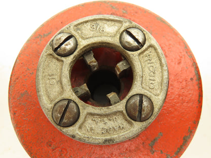 Ridgid 12-R Die Heads 1/4"- 3/8"-2" NPT Used W Hand Held Power Threaders