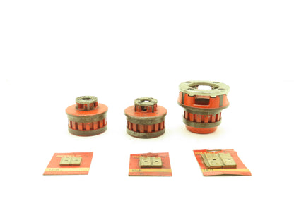 Ridgid 12-R Die Heads 1/4"- 3/8"-2" NPT Used W Hand Held Power Threaders