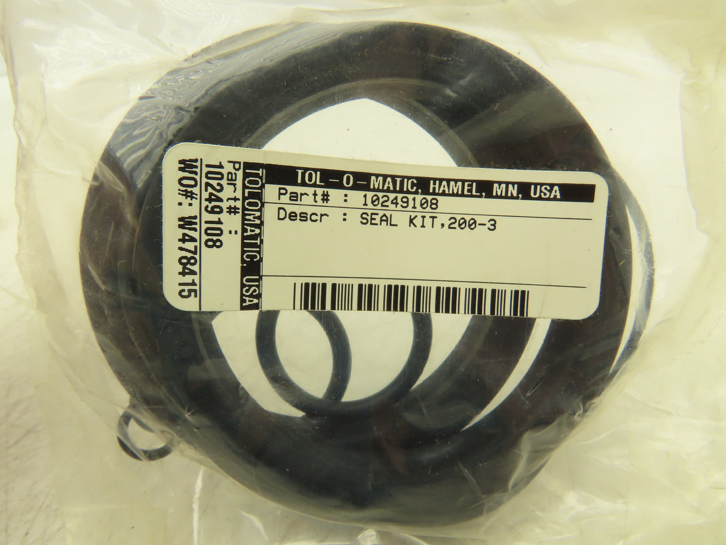 Tol-O-Matic RKCC30-SK144-XA25-KB72 Cable Assembly Rebuild Kit for Cable Cylinder