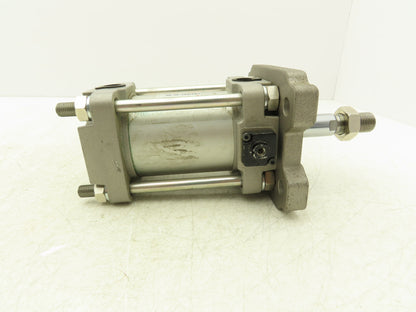 SMC CBA2F63-40-RN Pneumatic Air Cylinder 63mm Bore 40mm Stroke Rod Lock