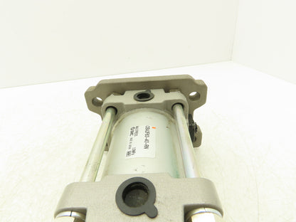 SMC CBA2F63-40-RN Pneumatic Air Cylinder 63mm Bore 40mm Stroke Rod Lock