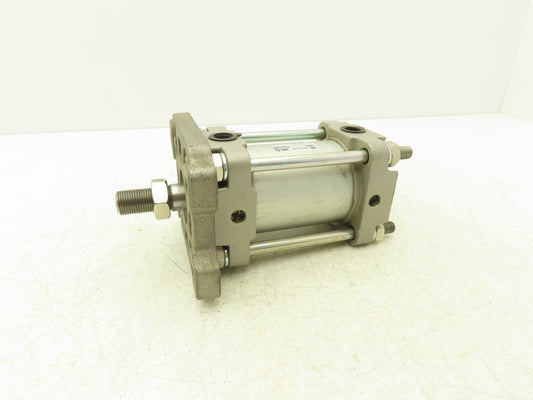 SMC CBA2F63-40-RN Pneumatic Air Cylinder 63mm Bore 40mm Stroke Rod Lock