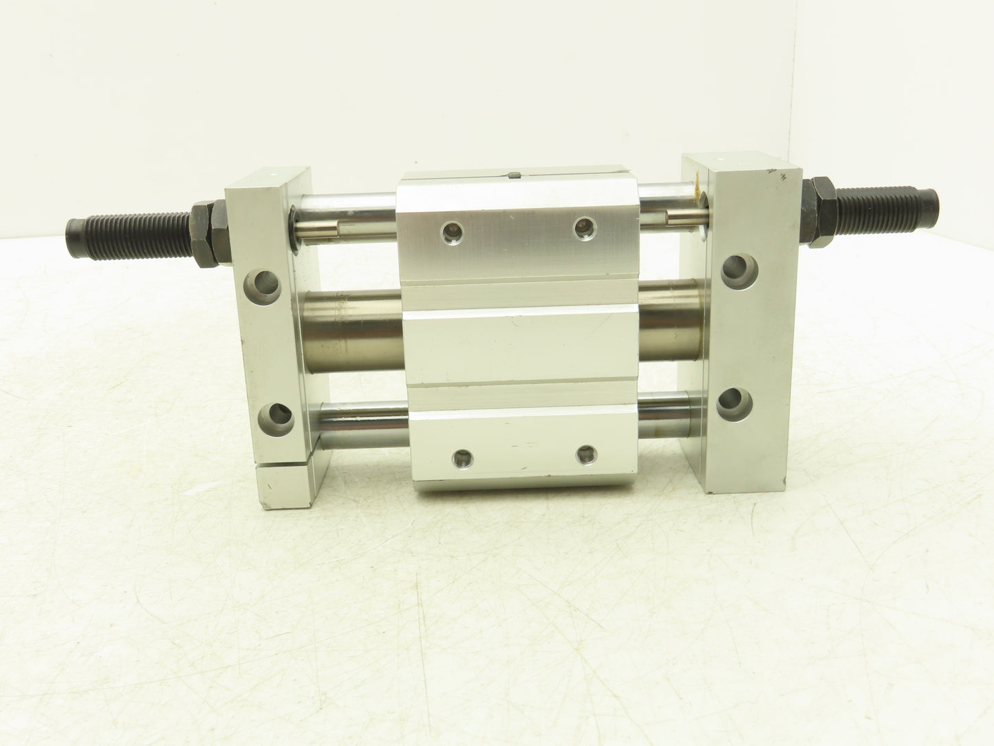 SMC Magnetically Coupled Rodless Pneumatic Air Cylinder 2" Stroke Slide Bearing