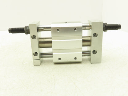 SMC Magnetically Coupled Rodless Pneumatic Air Cylinder 2" Stroke Slide Bearing